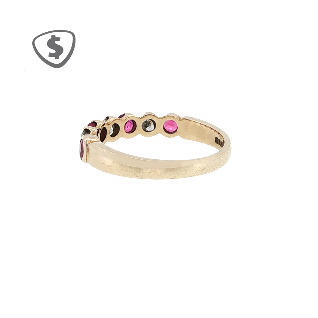 9ct Rose Gold Eternity Ring