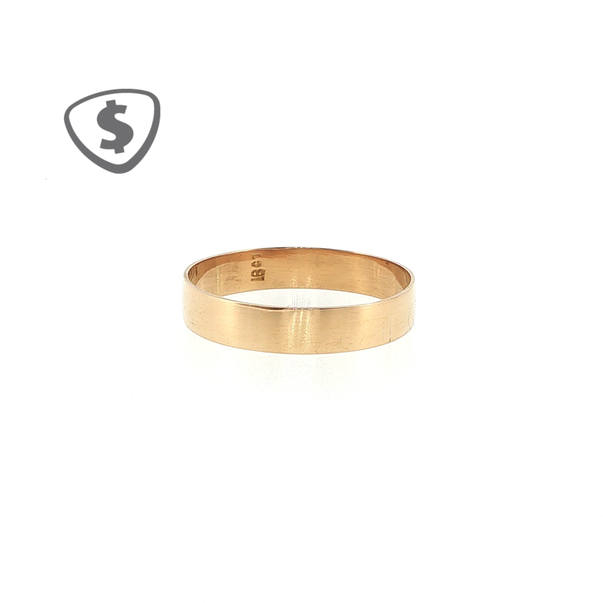 18ct Yellow Gold Wedding Ring