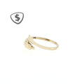 9ct Yellow Gold Dolphin Ring