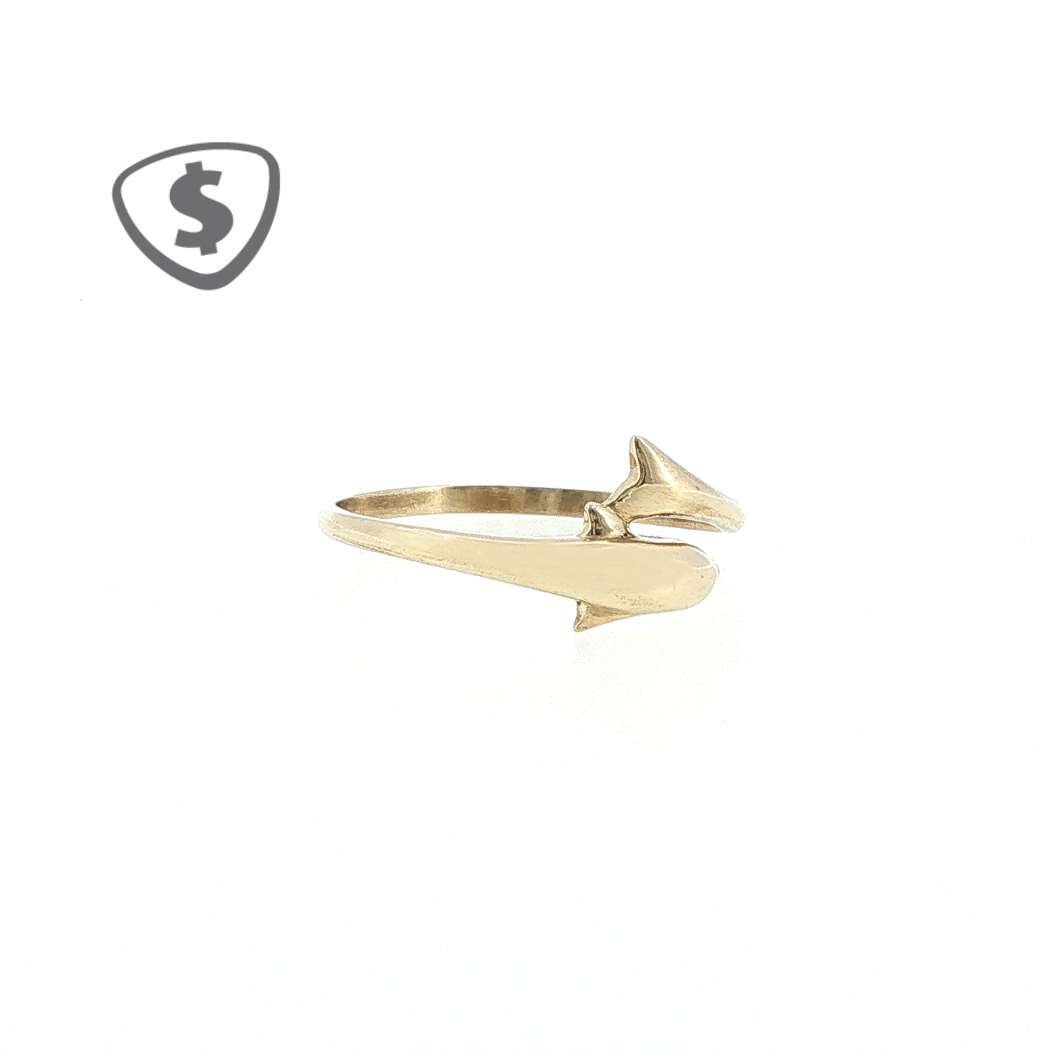 9ct Yellow Gold Dolphin Ring
