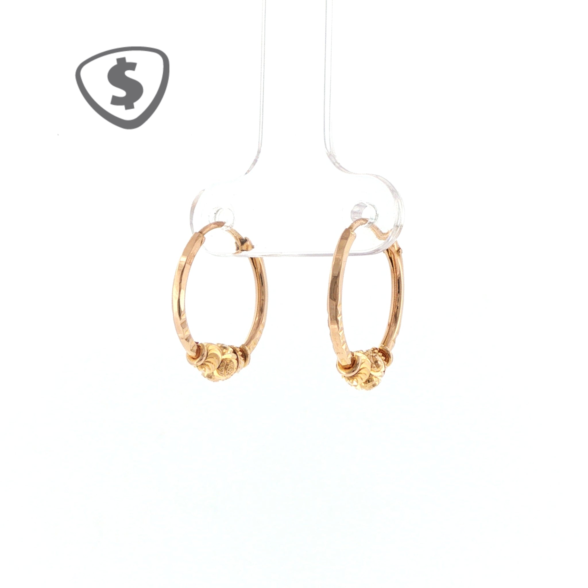 18ct Yellow Gold Earrings