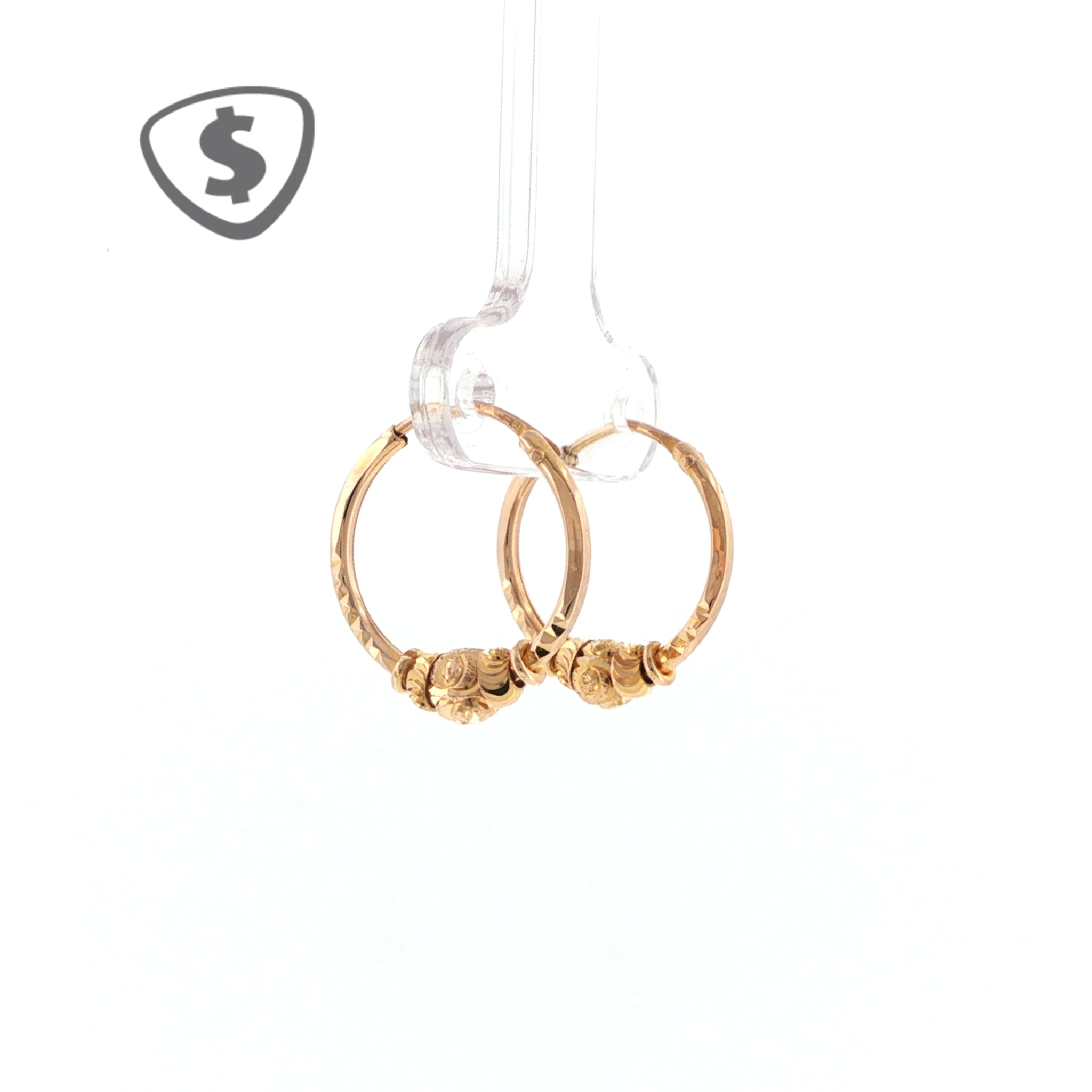 18ct Yellow Gold Earrings