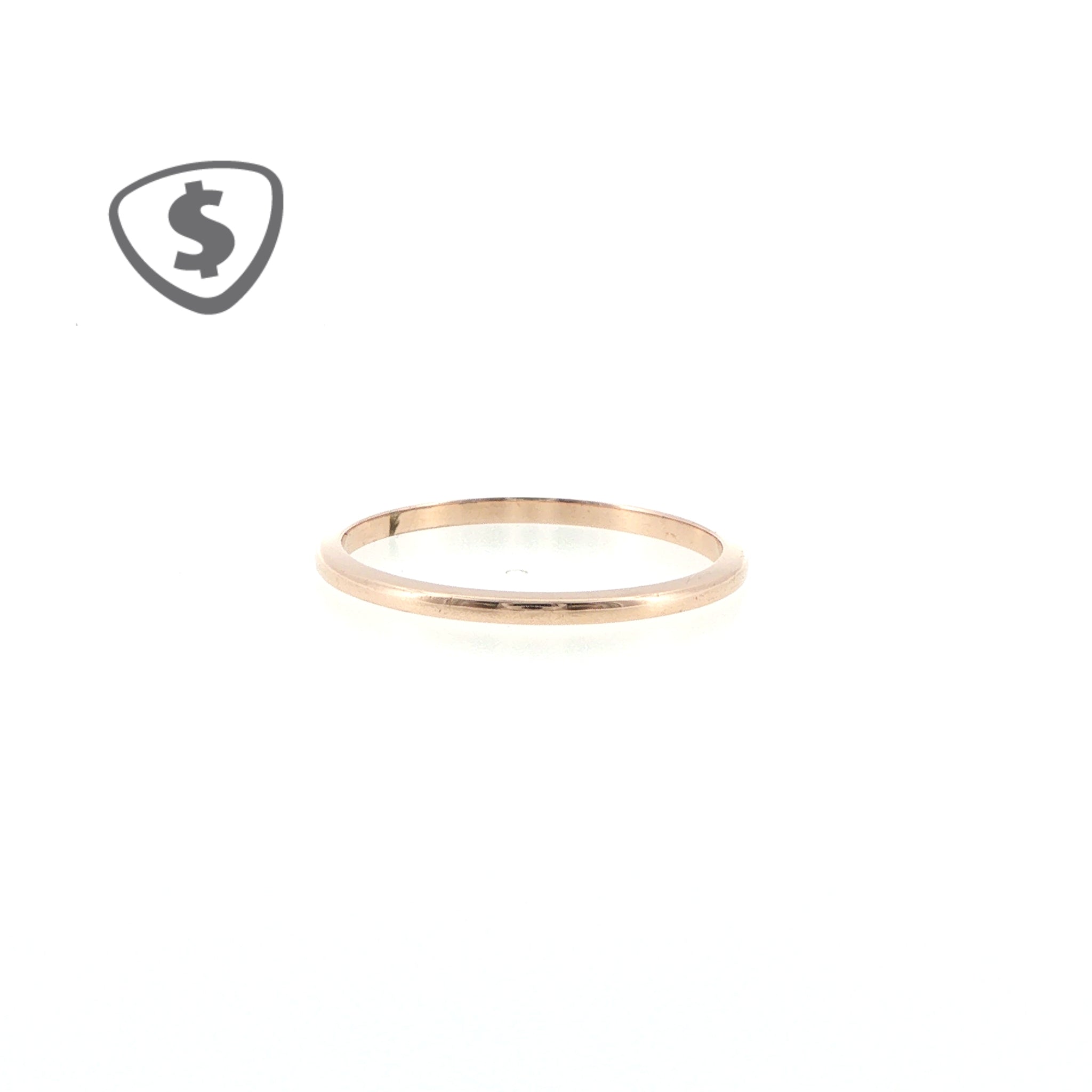 9ct Rose Gold Thin Band Ring