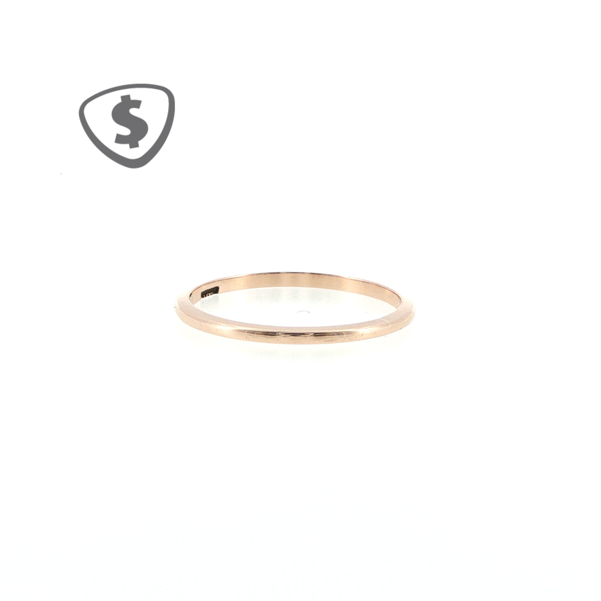 9ct Rose Gold Thin Band Ring