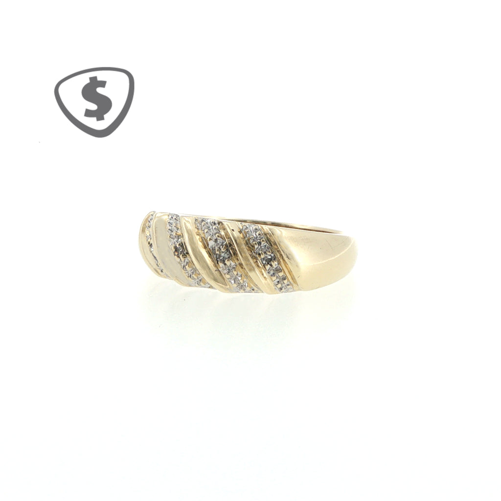 9ct Yellow Gold Dress Ring