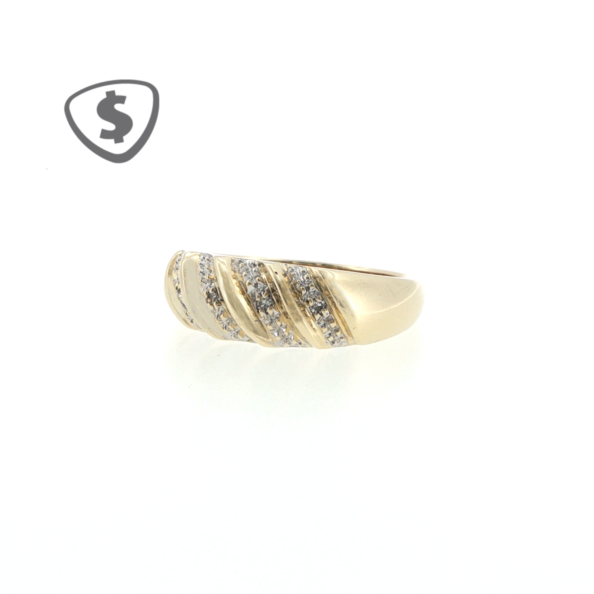 9ct Yellow Gold Dress Ring