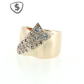 Diamond Cocktail Ring in 9ct Yellow Gold