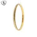 18ct Yellow Gold Amritsari Bangle