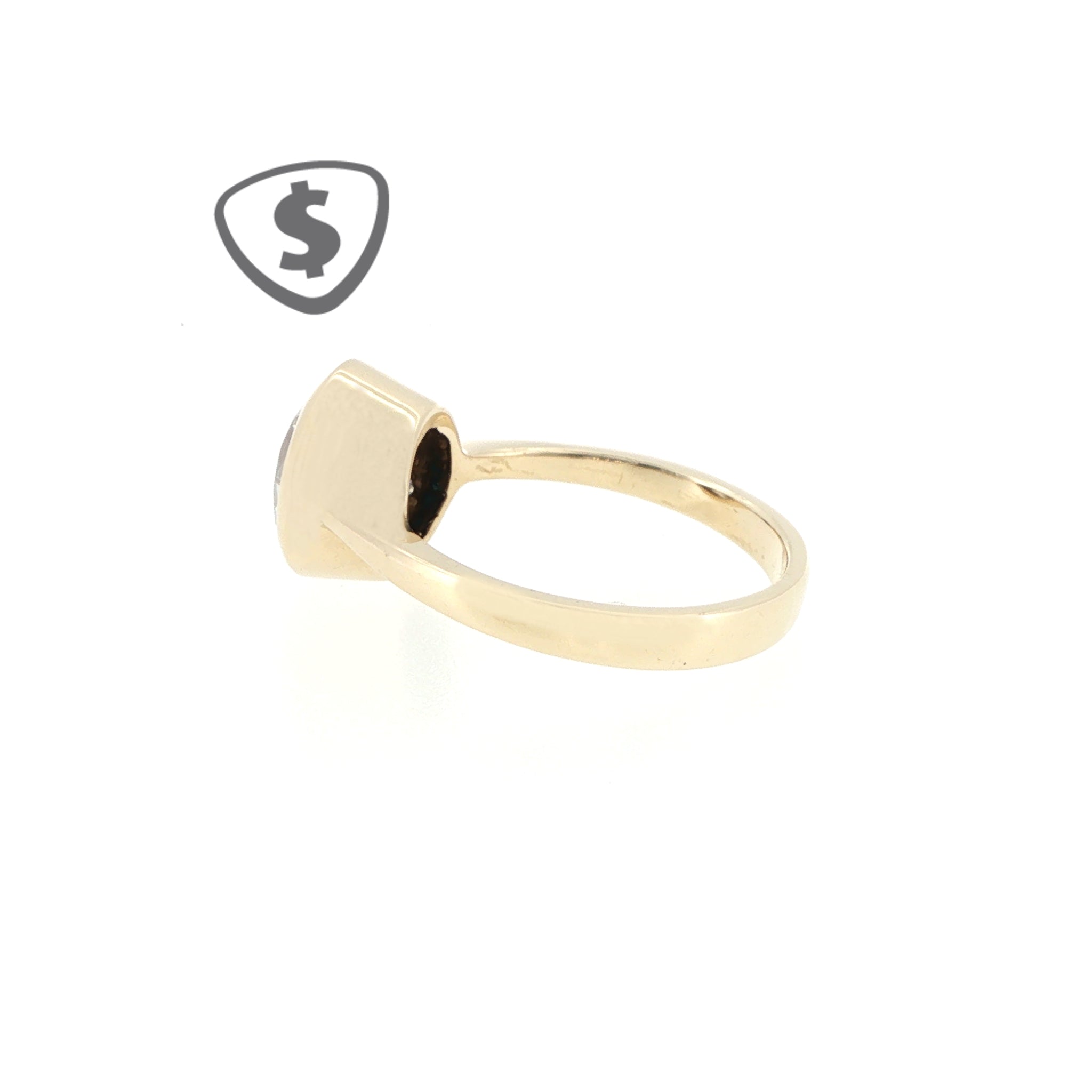 9ct Yellow Gold Solitaire Ring