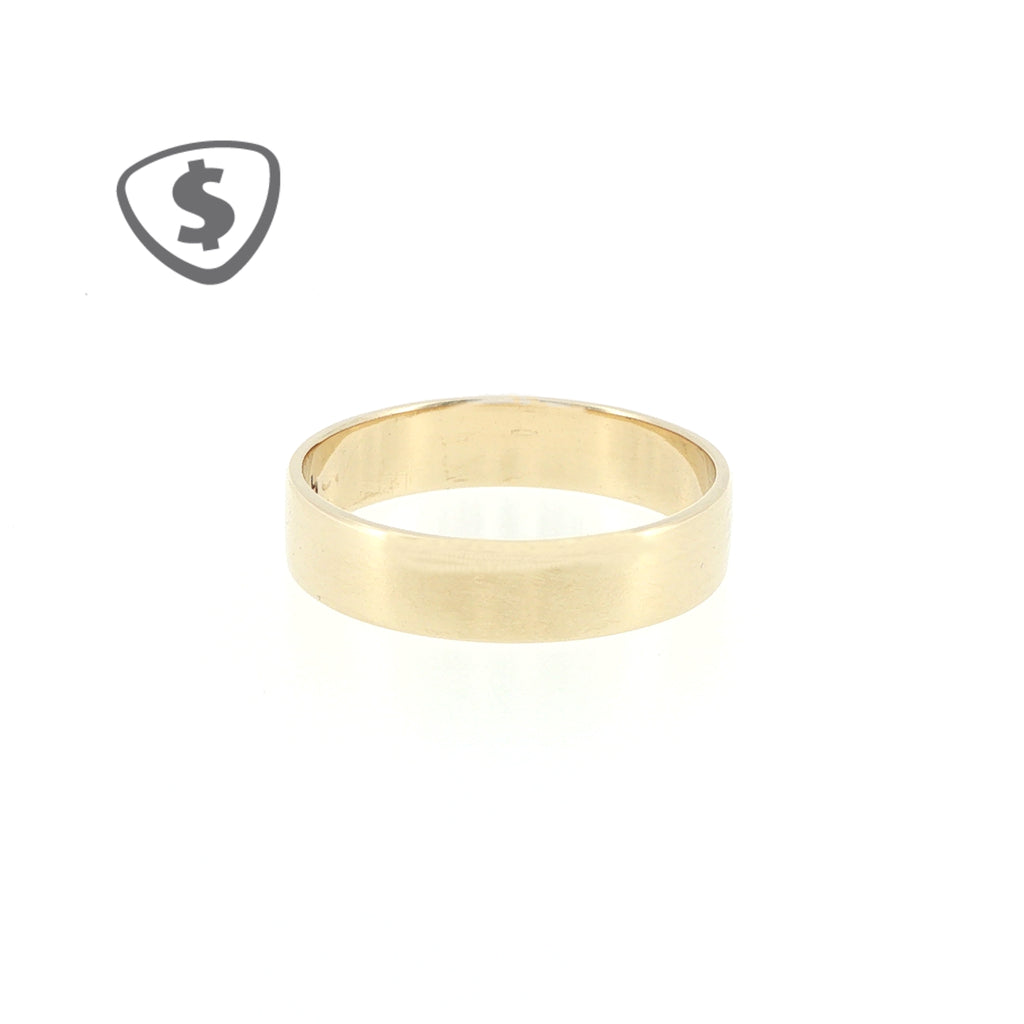 Classic 9ct Yellow Gold Band Ring