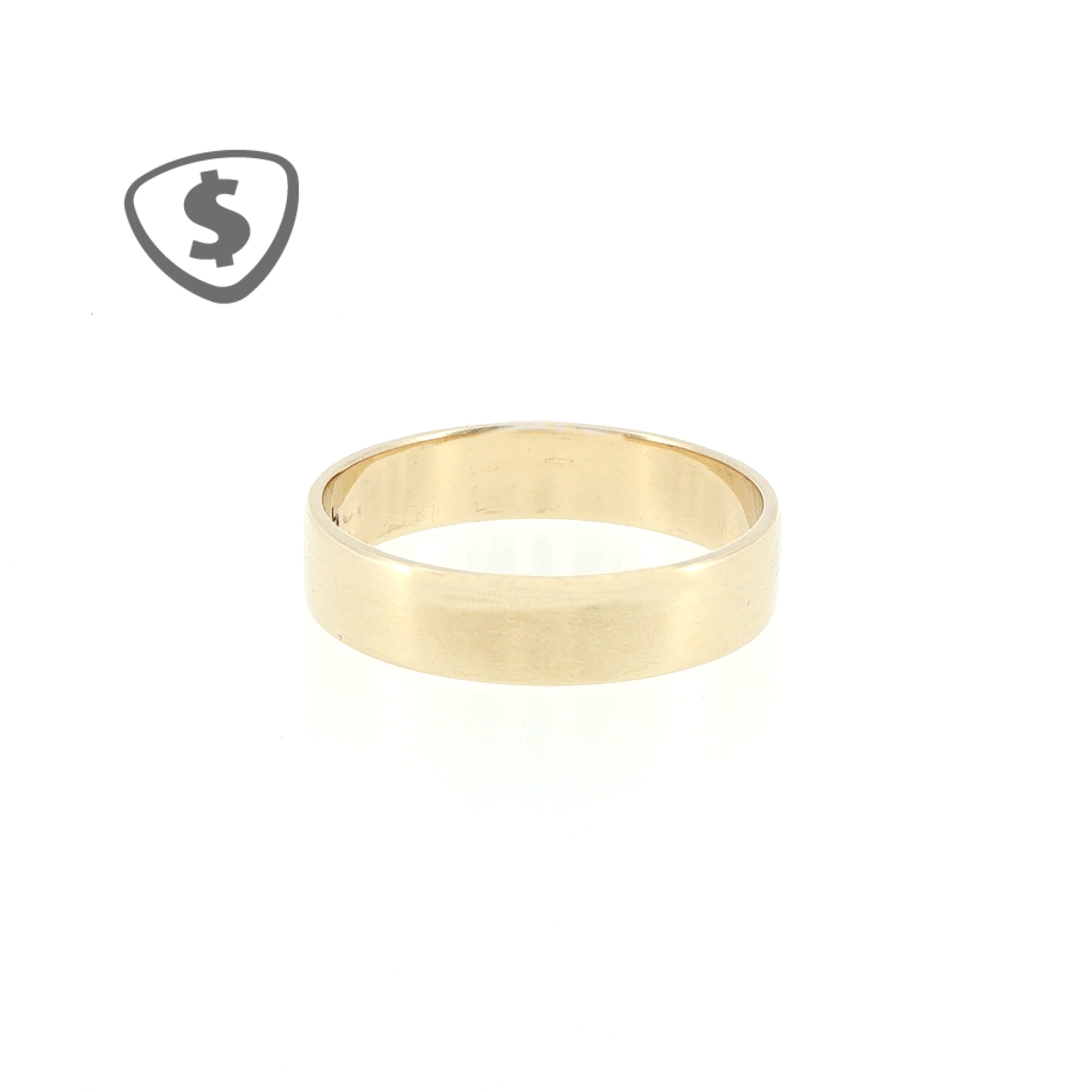 Classic 9ct Yellow Gold Band Ring