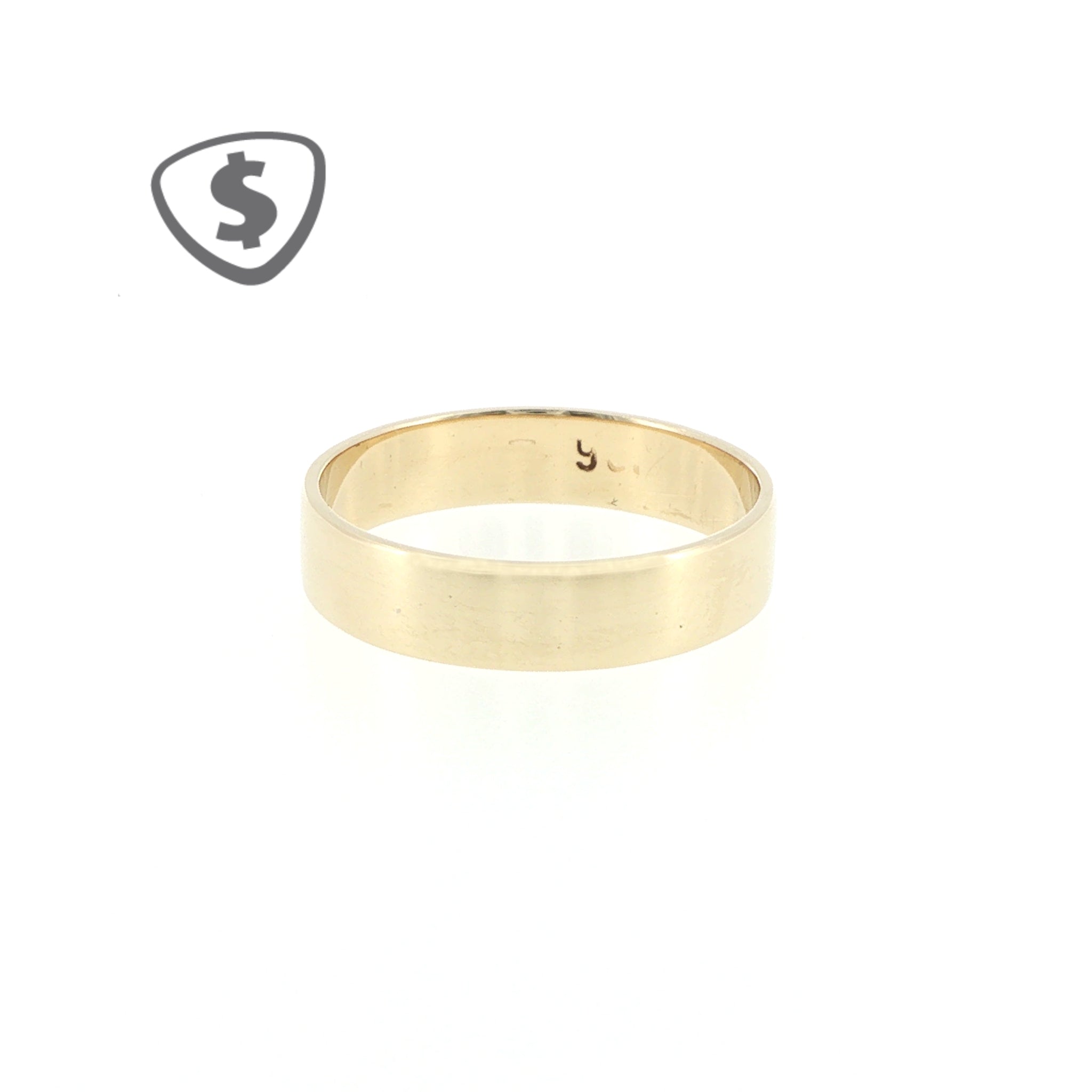Classic 9ct Yellow Gold Band Ring