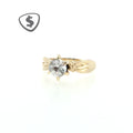 9ct Yellow Gold Solitaire Ring