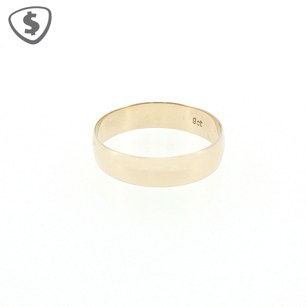 9ct Yellow Gold Classic Wedding Ring