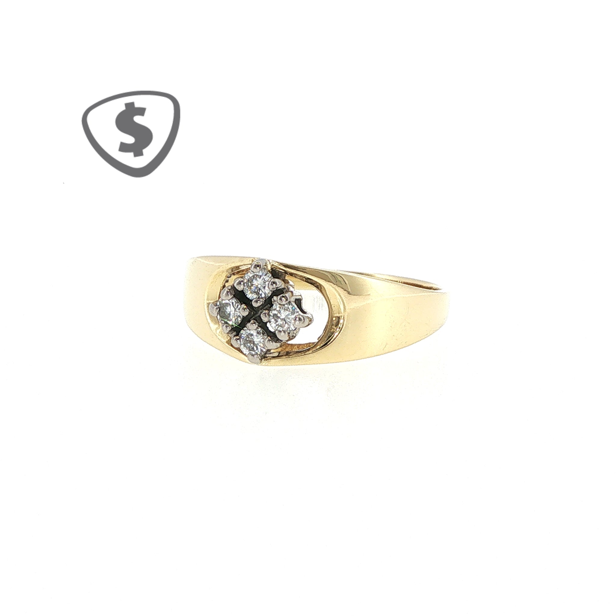 18ct Yellow Gold Dress Ring