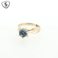 9ct Yellow Gold Solitaire Ring