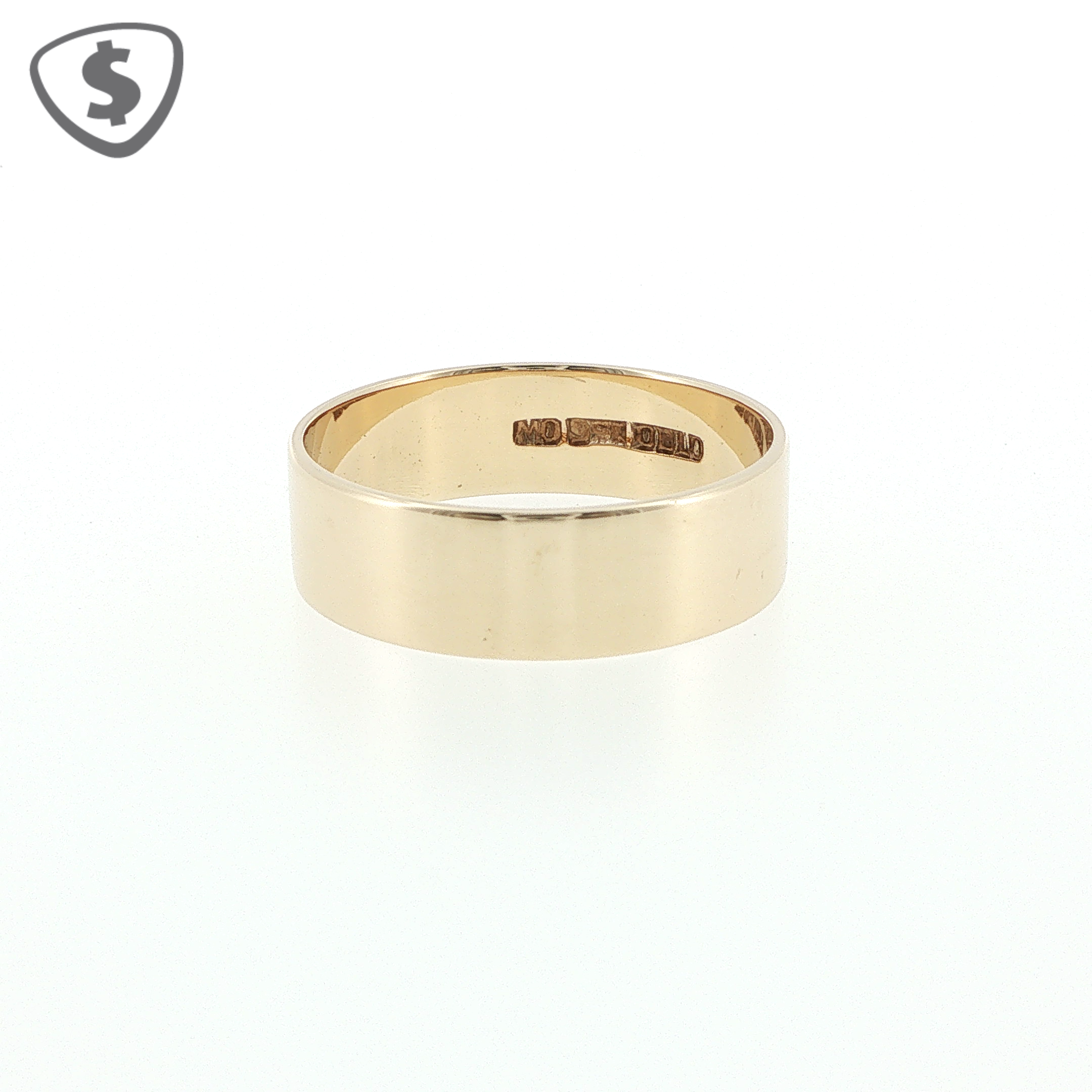 9ct Classic Yellow Gold Flat Band Ring