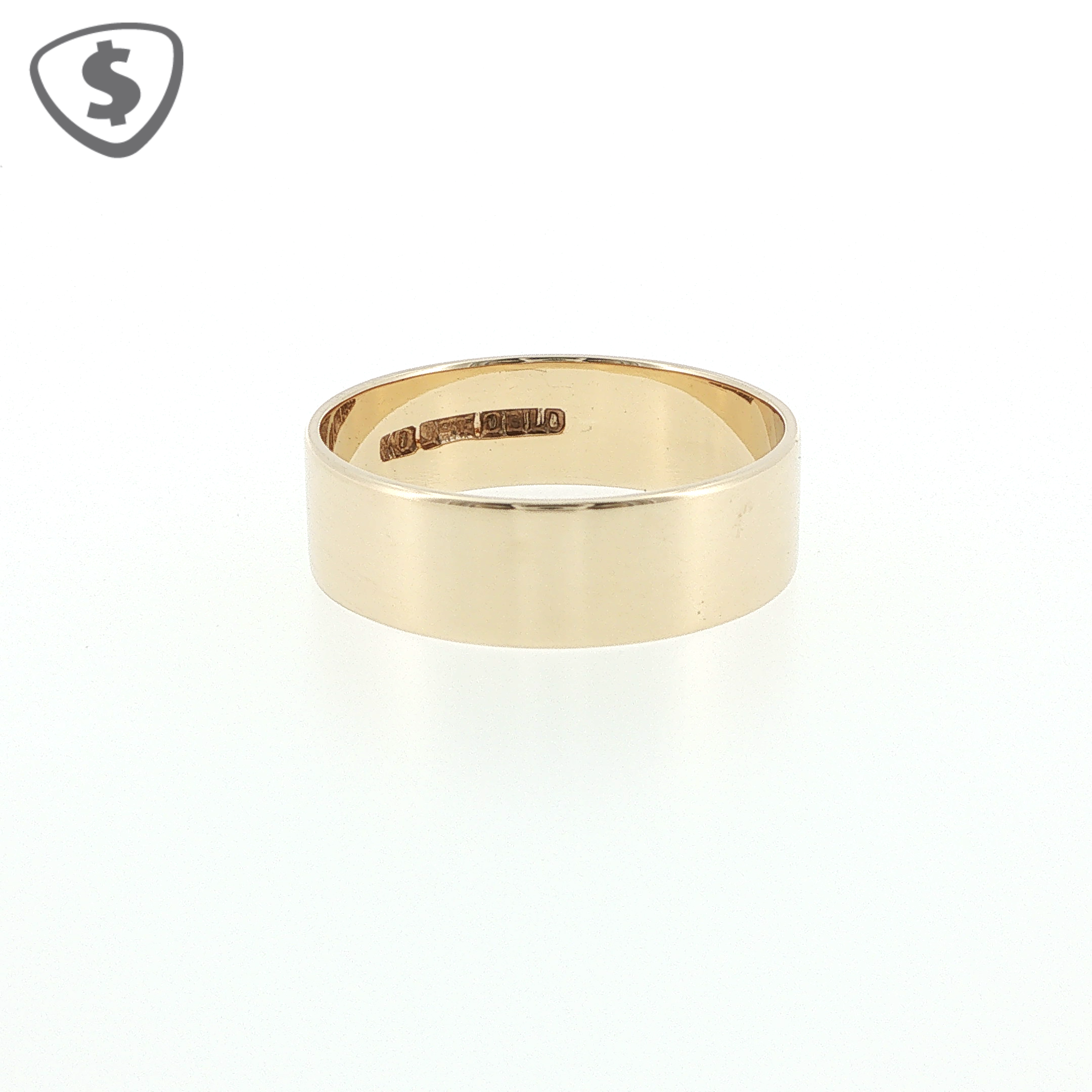 9ct Classic Yellow Gold Flat Band Ring