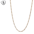 9ct Classic Yellow Gold Figaro Link Chain Necklace