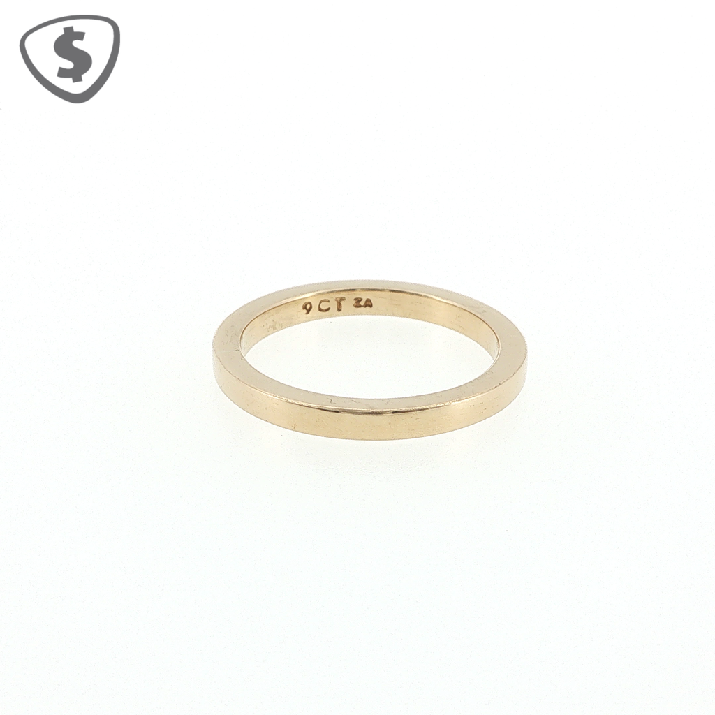 9ct Yellow Gold Band Ring