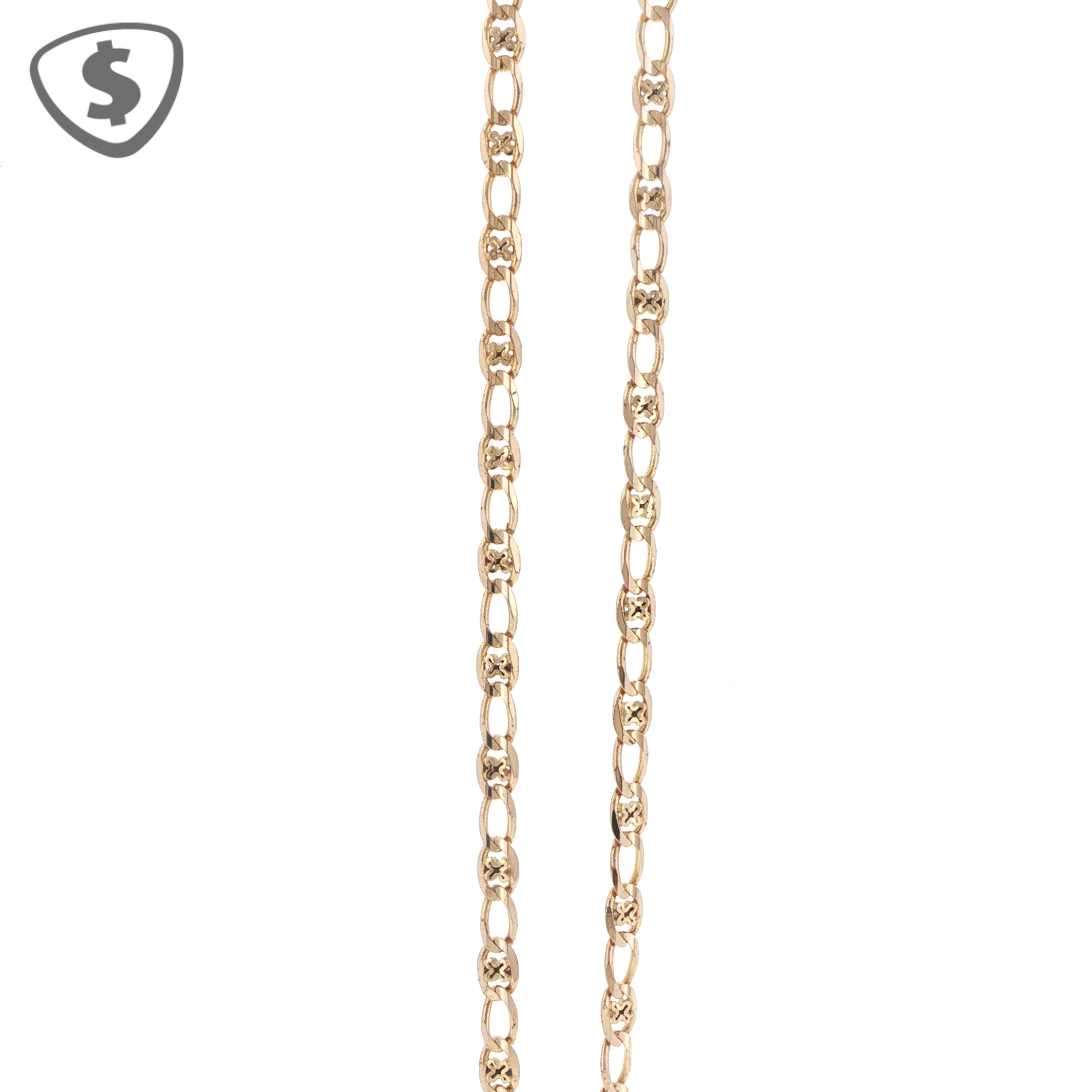 9ct Yellow Gold Tiger Eye Necklace