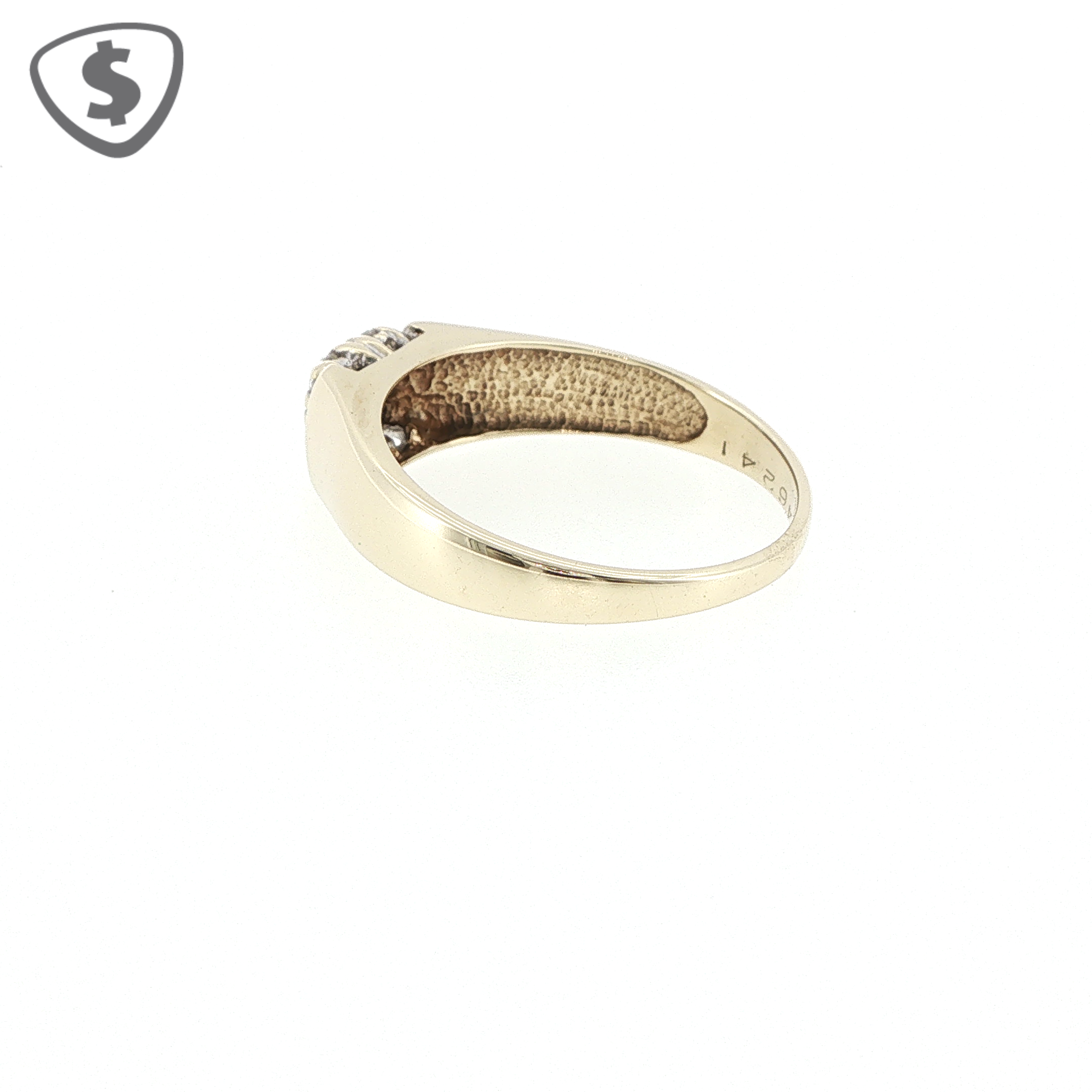 9ct Yellow Gold Diamond Cluster Ring