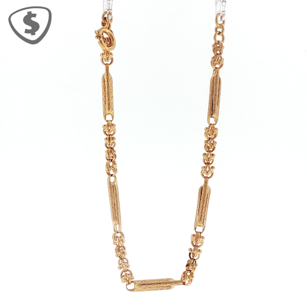 18ct Yellow Gold Tulip Bracelet
