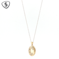 9ct Yellow Gold Locket Necklace