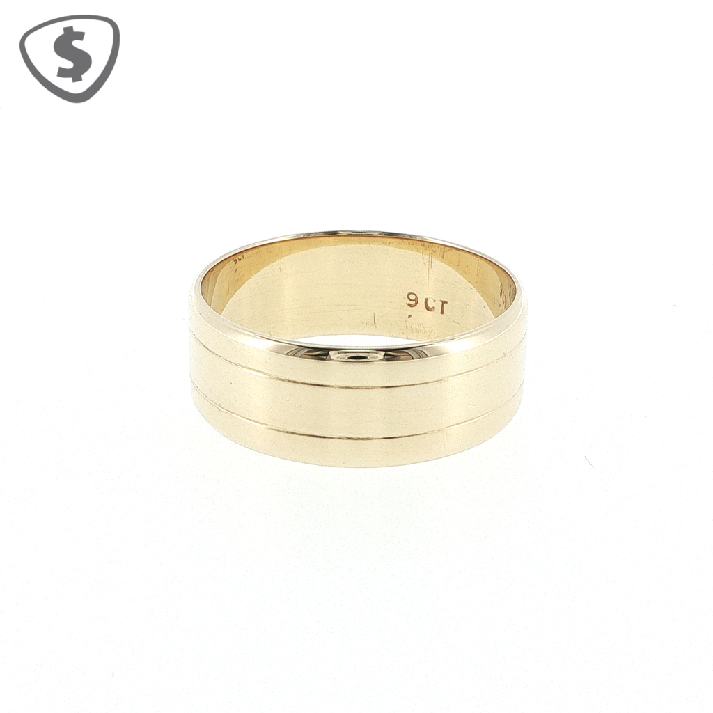 9ct Yellow Gold Band Ring