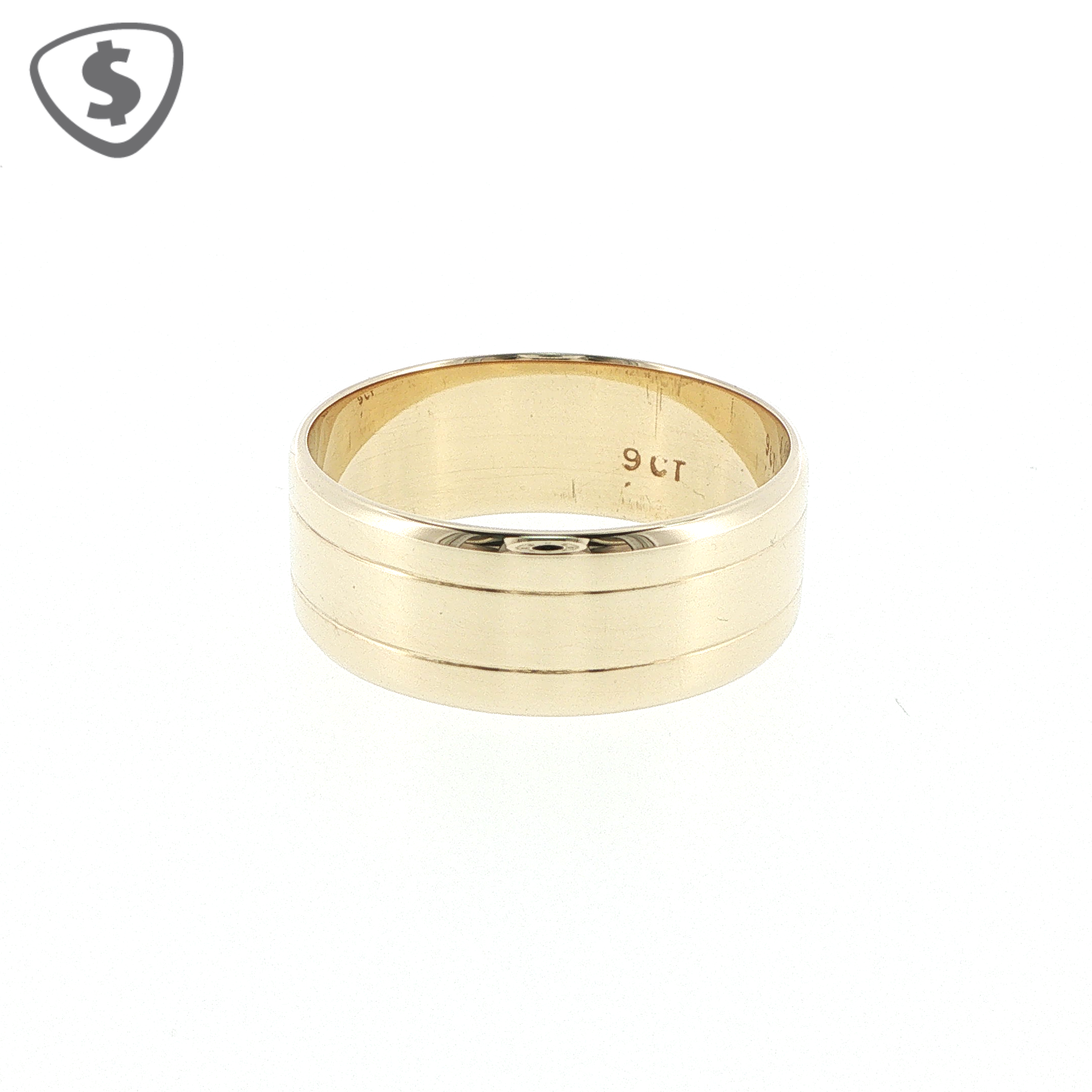9ct Yellow Gold Band Ring