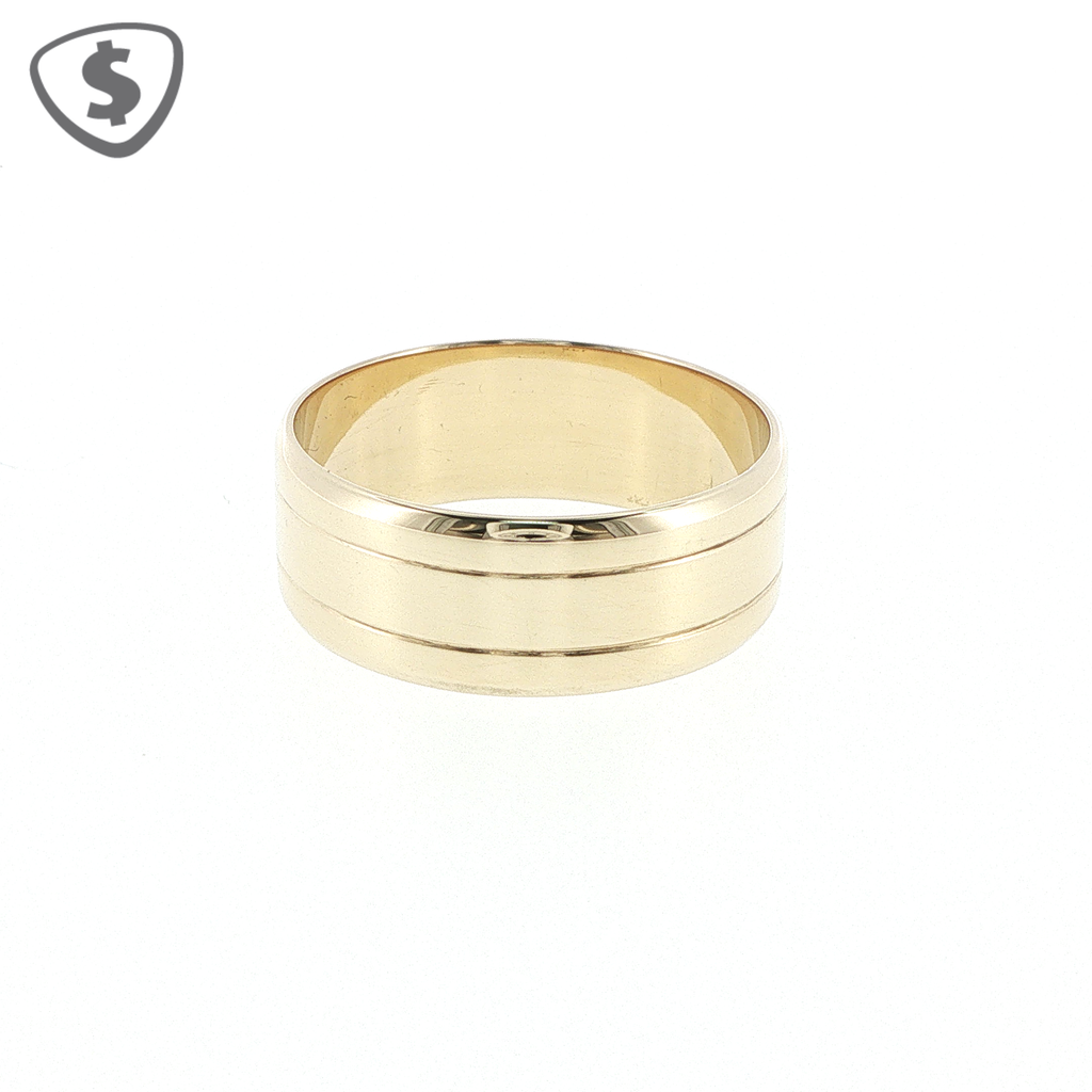 9ct Yellow Gold Band Ring