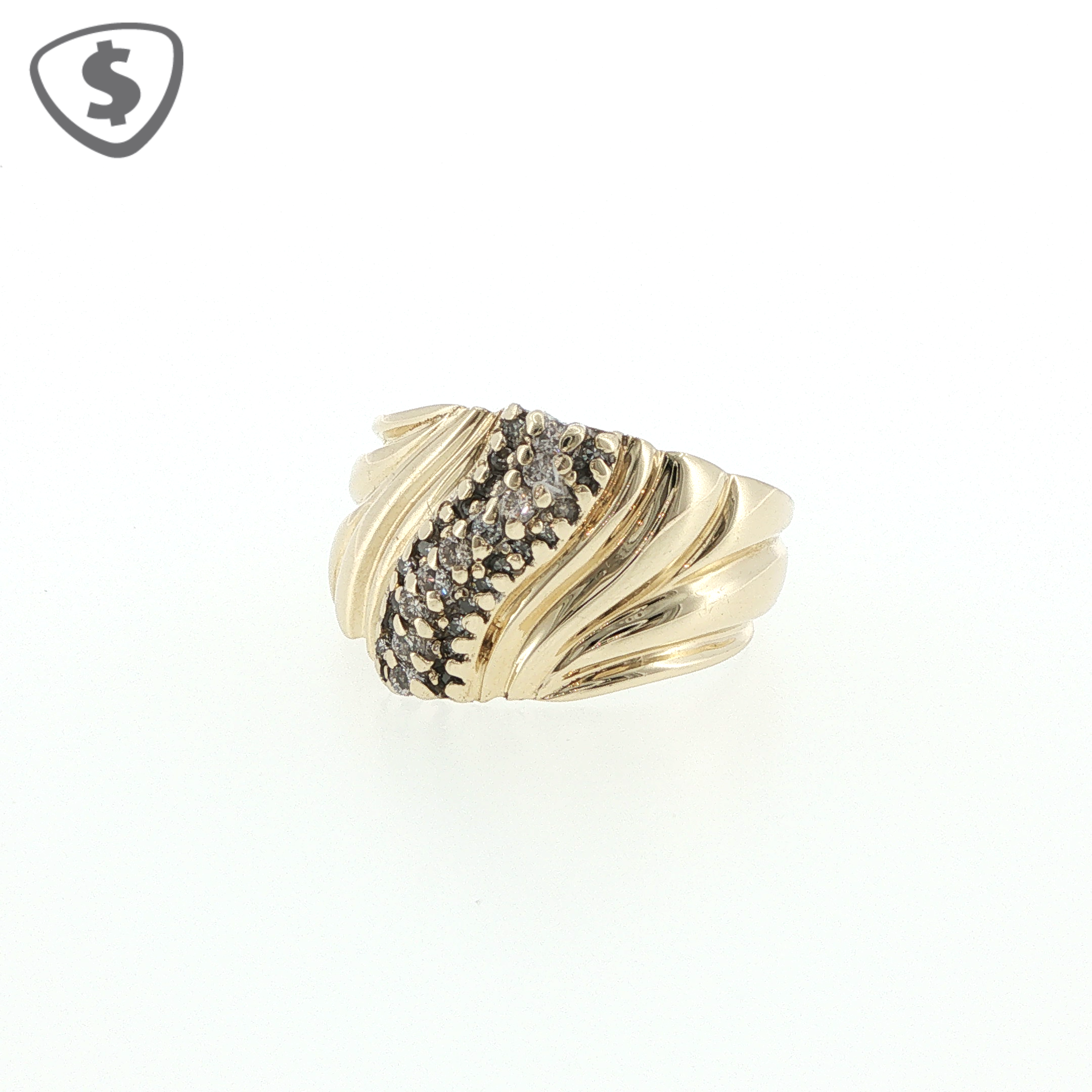 9ct Yellow Gold Cocktail Ring