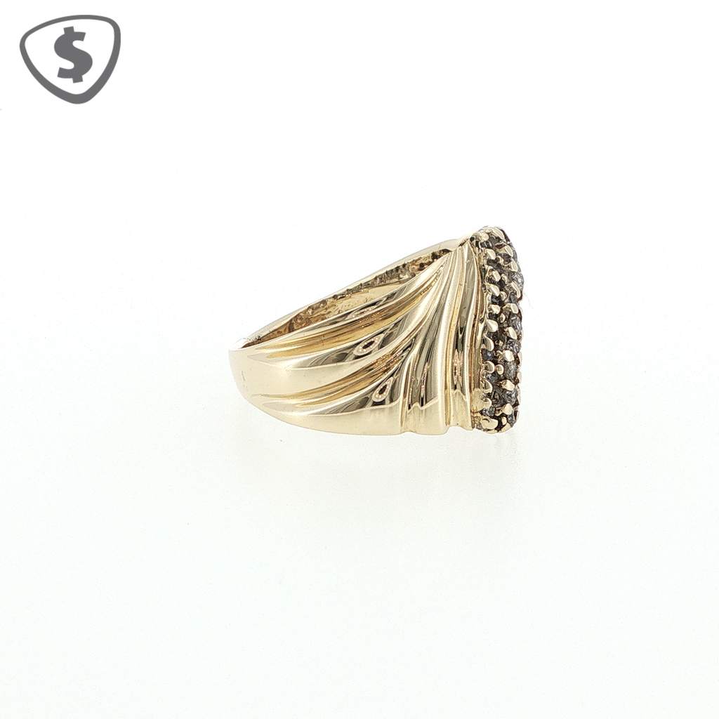 9ct Yellow Gold Cocktail Ring