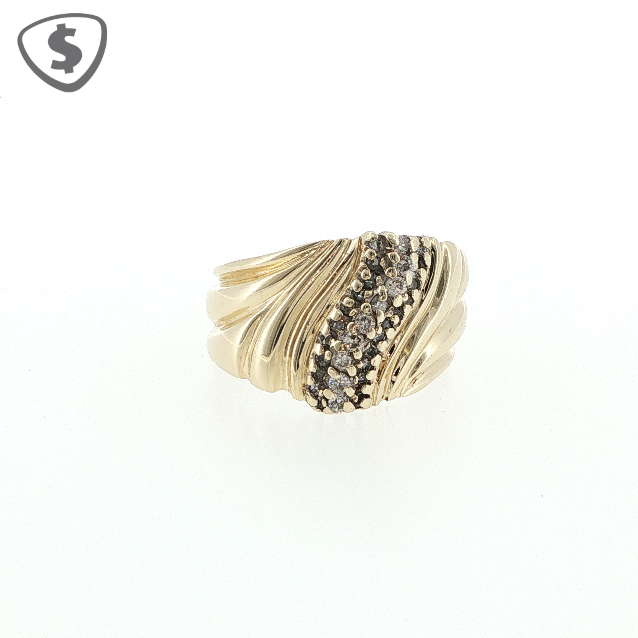 9ct Yellow Gold Cocktail Ring
