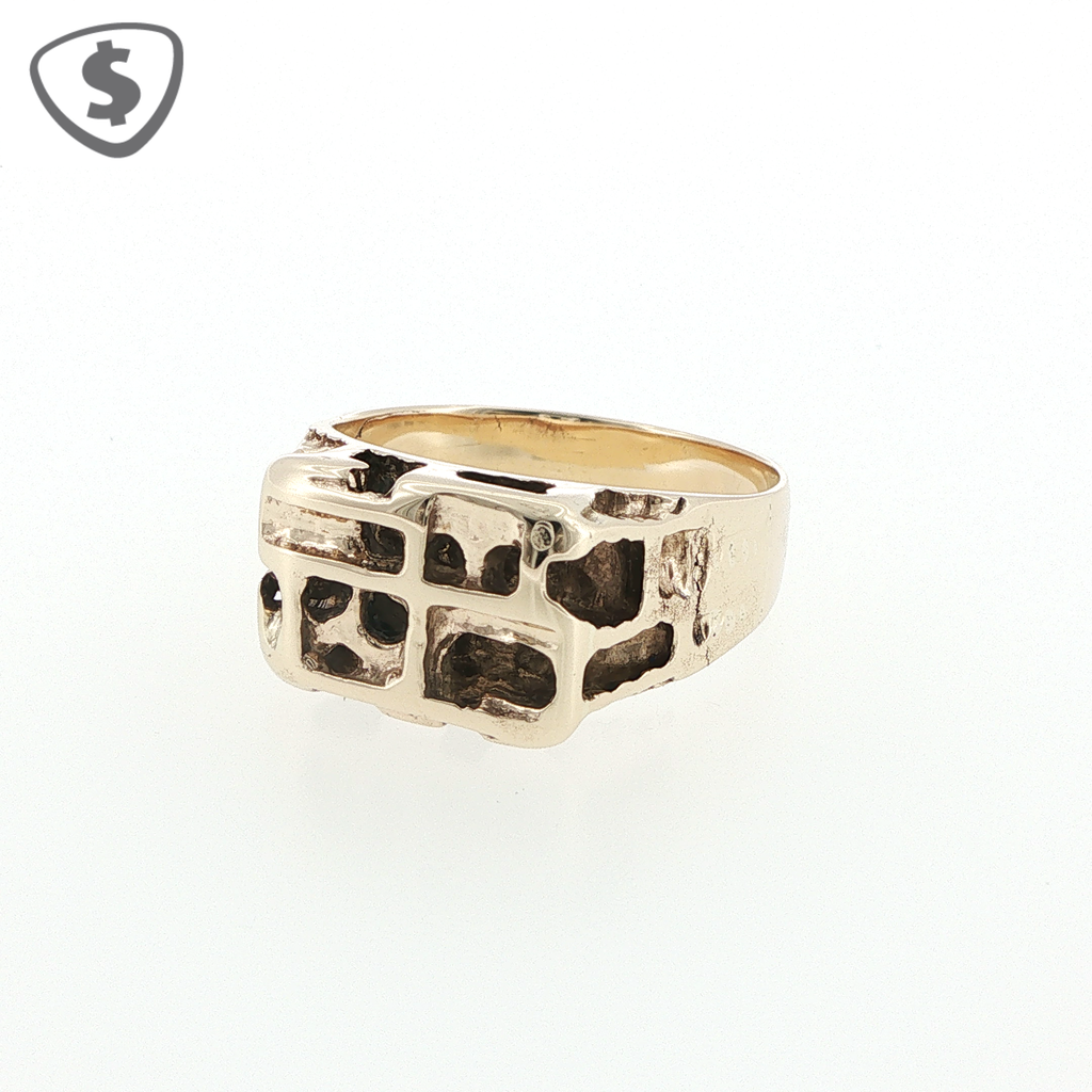 9ct Yellow Gold Signet Ring