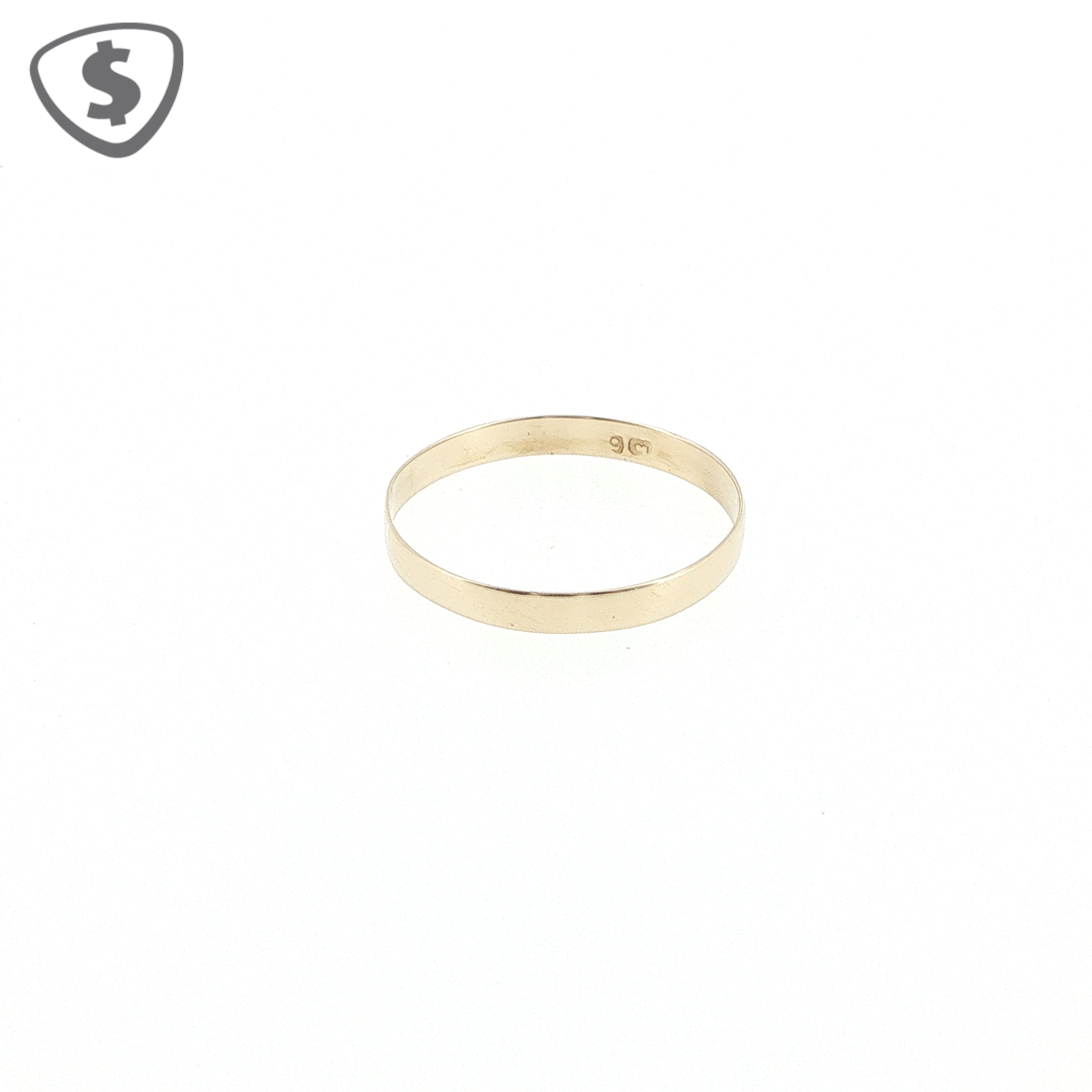 Classic 9ct Yellow Gold Flat Profile Band Ring