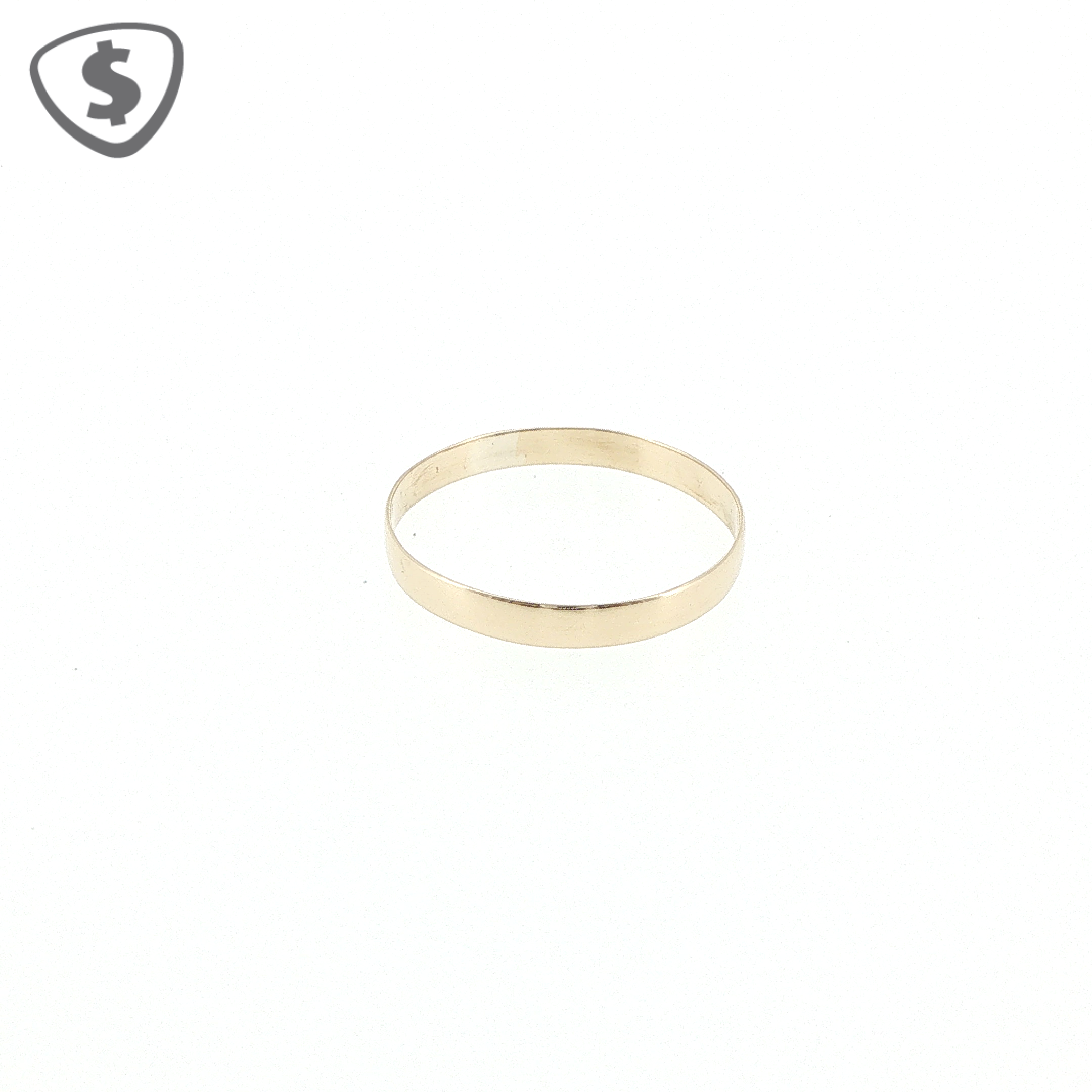 Classic 9ct Yellow Gold Flat Profile Band Ring