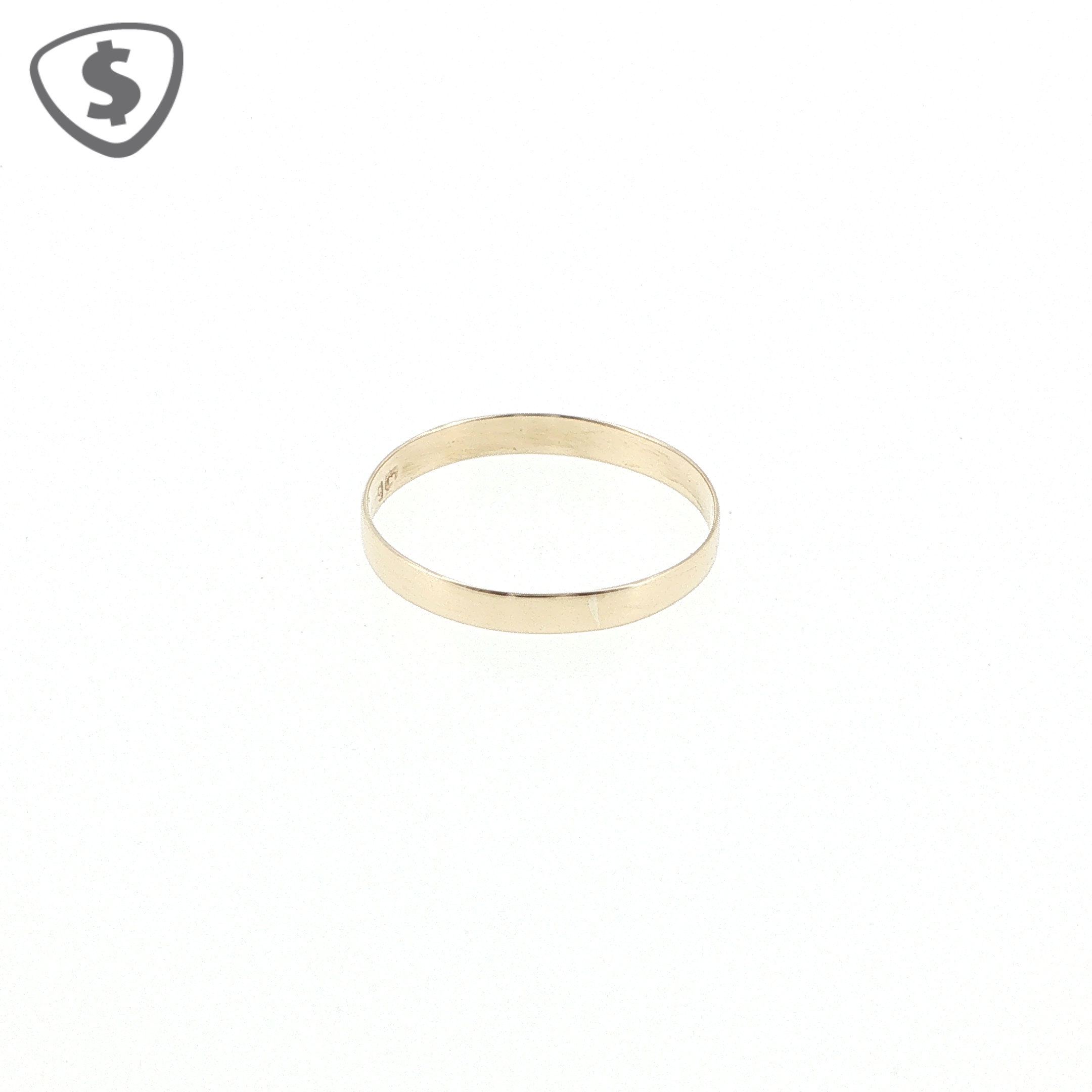 Classic 9ct Yellow Gold Flat Profile Band Ring