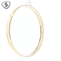9ct Yellow Gold 6mm Slip on Bangle