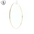 9ct Yellow Gold 2mm Slip On Bangle