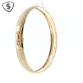 9ct Yellow Gold 9mm Bangle