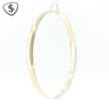9ct Yellow Gold 6mm Slip On Bangle