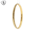 18ct Yellow Gold Amritsari Bangle