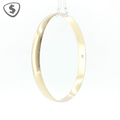 9ct Yellow Gold 7mm Slip On Bangle