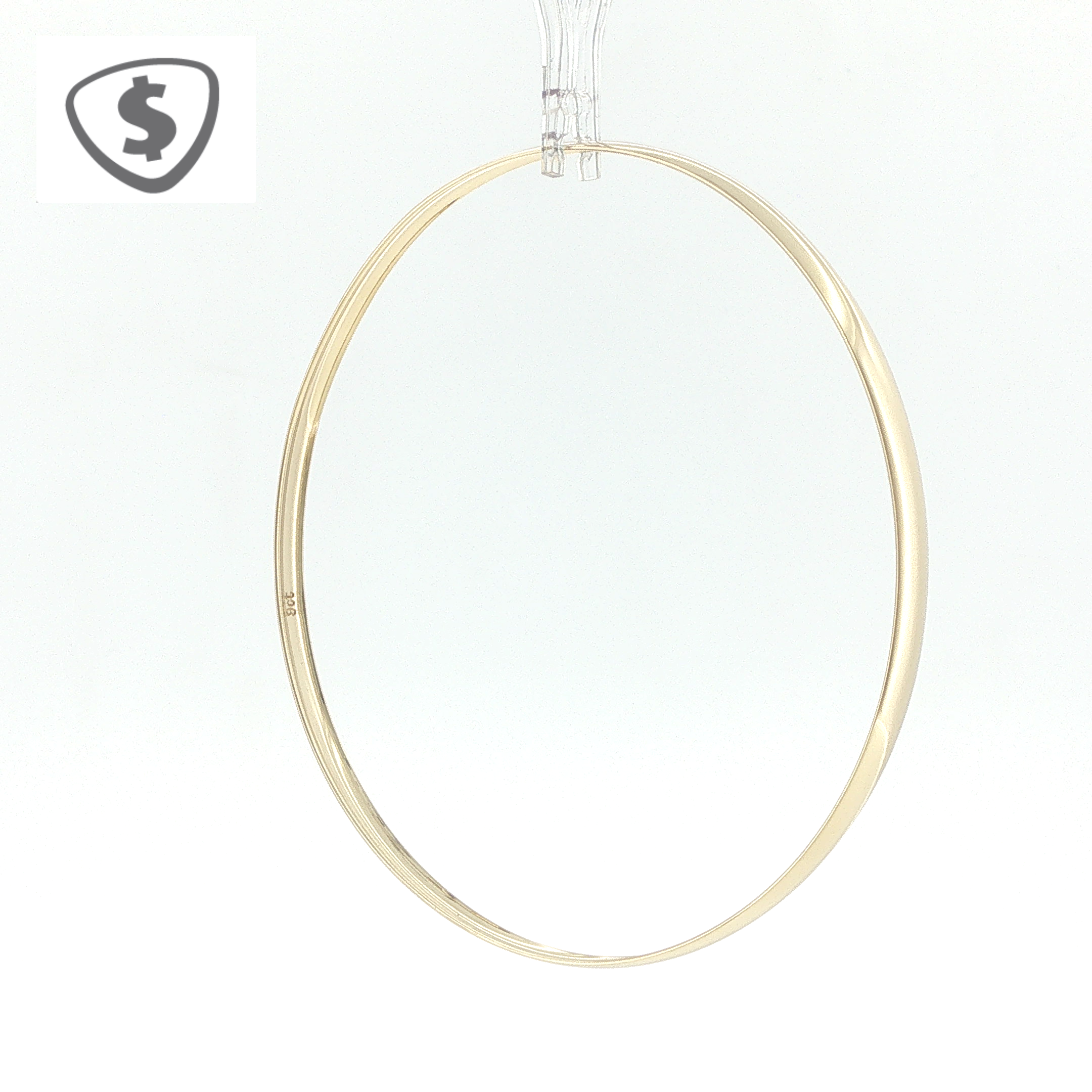 Classic 9ct Yellow Gold Polished 4mm Bangle