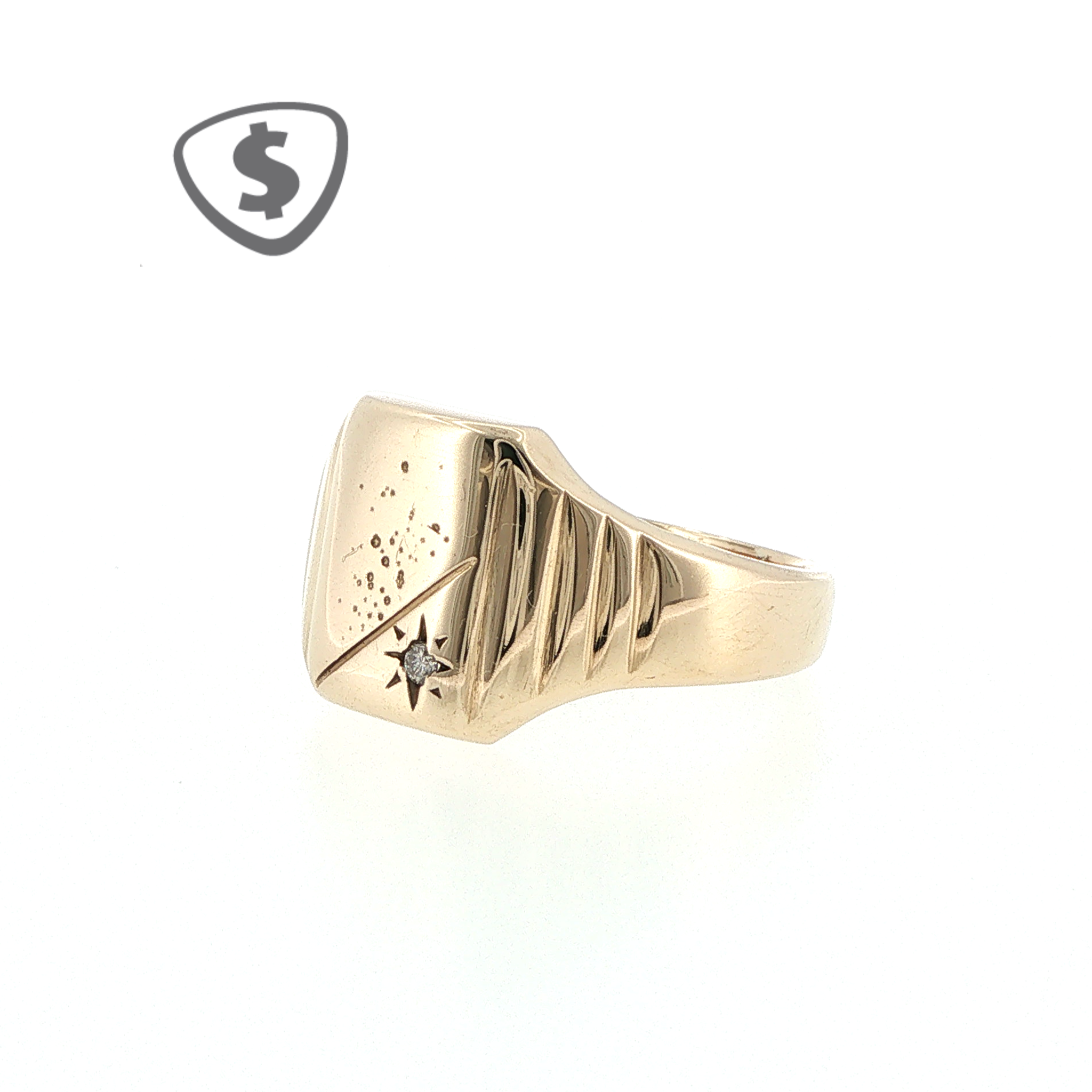 9ct Yellow Gold Signet Ring