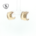 9ct Yellow and White Gold Earrings