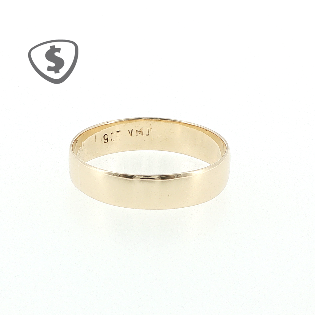 9ct Yellow Gold Wedding Ring