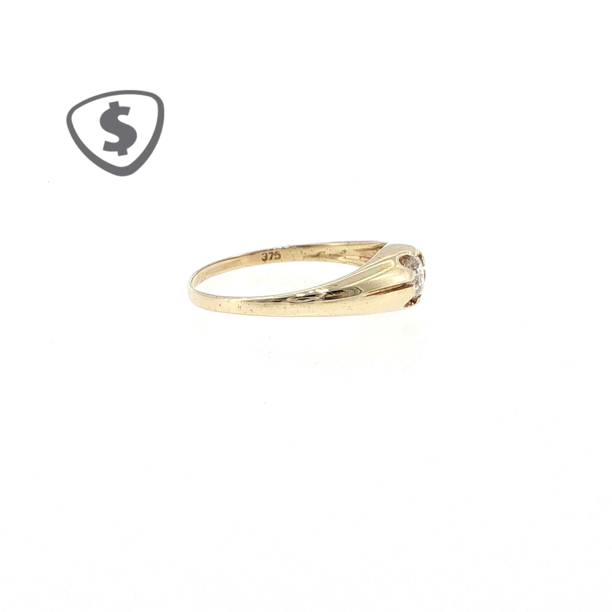 9ct Yellow Gold Solitaire Ring