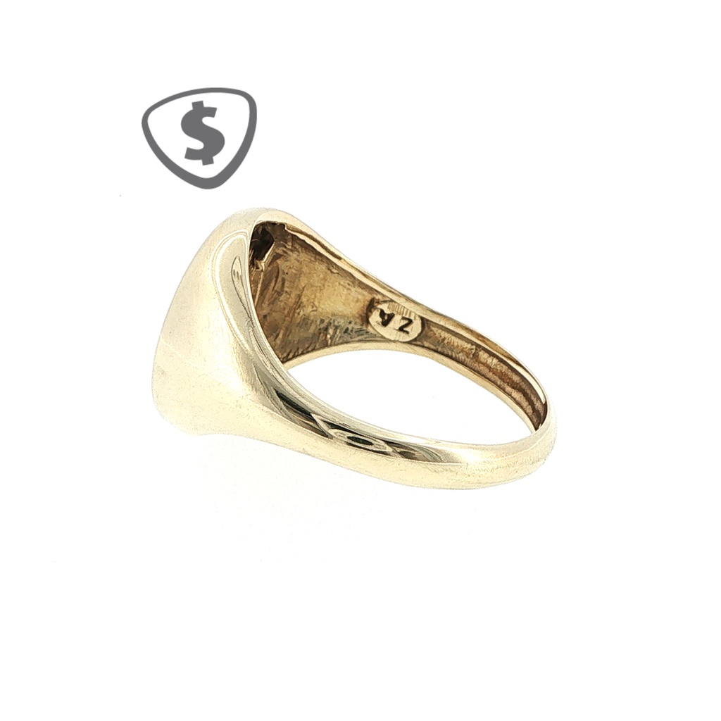 9ct Yellow Gold Coin Ring